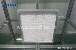 Five functions of clean room high efficiency filter